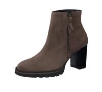 Paul Green Damen Stiefelette, Frauen Ankle Boots,halbstiefel,Kurzstiefel,uebergangsschuhe,uebergangsstiefel,reißverschluss,Braun (Earth),40 EU / 6.5 UK