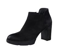 Paul Green Stiefelette Nubukleder Schwarz