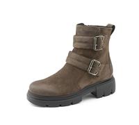 Paul Green Stiefelette 0076-9035-036 Damen Biker Boots warm gefüttert Braun Größe 40,5 EU / 7 UK