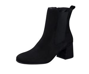 Paul Green Damen Stiefelette, Frauen Chelsea Boots,Schlupfstiefel,Stiefel,Bootee,Booties,halbstiefel,Kurzstiefel,Schwarz (Black),38.5 EU / 5.5 UK
