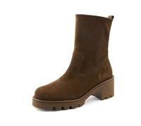 Paul Green Stiefelette 8133 Damen – Reißverschluss, Mittelbraun (Toffee) – Größe 37.5
