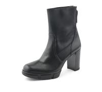 Paul Green Damen Stiefelette, Frauen Plateaustiefeletten,uebergangsschuhe,uebergangsstiefel,plateauabsatz,hoch,Boots,Schwarz (Black),40.5 EU / 7 UK