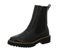 Stiefelette PAUL GREEN "Paul Green Stiefelette Leder/Textil", Damen, Gr. 37,5, schwarz, Leder, Textil, casual, Schuhe (24031562-37,5) schwarz
