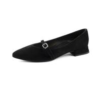 Paul Green Ballerinas Veloursleder Schwarz - 37,5