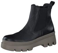 Paul Green Damen SUPER Soft Chelsea-Boots, Frauen Chelsea Boots,Schlupfstiefel,Stiefel,Booties,halbstiefel,Kurzstiefel,Schwarz (Black),39 EU / 6 UK