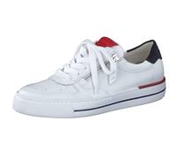 Paul Green Damen SUPER Soft Frauen Bequemschuhe,Weiß/Rot/Blau (White.RED.Blue),37.5 EU / 4.5 UK
