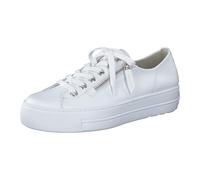Paul Green Super Soft Reißverschluss Damen Sneaker in Weiß, Größe 8