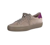 Paul Green Damen SUPER Soft Pauls, Frauen Bequemschuhe,Schnuerer,straßenschuhe,Strassenschuhe,Schnuerung,lace-up Shoes,Beige (Antelope/CYCLAM),38 EU / 5 UK