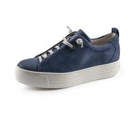 Paul Green Damen SUPER SOFT Pauls, Frauen Low-Top Sneaker,Halbschuhe,straßenschuhe,Strassenschuhe,Sportschuhe,Blau Metallic (MET.SPACE),38.5 EU / 5.5 UK