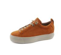 Paul Green Damen SUPER Soft Pauls, Frauen Low-Top Sneaker,schnürer,Plateausohle,Halbschuhe,straßenschuhe,Strassenschuhe,Orange (Papaya),37.5 EU / 4.5 UK