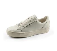 Paul Green Damen SUPER Soft Pauls, Frauen Low-Top Sneaker,schnürschuhe,schnürer,Plateausohle,Halbschuhe,straßenschuhe,Beige (Ivory),40.5 EU / 7 UK