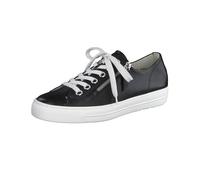 Paul Green Damen SUPER Soft Pauls, Frauen Low-Top Sneaker,schnürschuhe,schnürer,Plateausohle,Halbschuhe,straßenschuhe,Schwarz (Black),40.5 EU / 7 UK