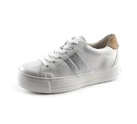 Paul Green Damen SUPER Soft Pauls, Frauen Low-Top Sneaker,Strassenschuhe,Sportschuhe,Freizeitschuhe,Turnschuhe,Laufschuhe,Weiß (Ivory/Ice),40.5 EU / 7 UK