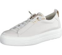 Paul Green Damen SUPER Soft Pauls | Frauen Low-Top Sneaker | Turnschuhe | Laufschuhe | schnürschuhe | schnürer | Plateausohle | Hellbeige (Ivory/Gold) | 38.5 EU / 5.5 UK