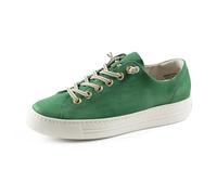 paul green Nubukleder Sneaker, grün, 38 Grün