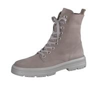 Paul Green Damen SUPER Soft Schnürboots, Frauen Ankle Boots,halbstiefel,Kurzstiefel,uebergangsschuhe,uebergangsstiefel,Hellgrau (Gravel),38 EU / 5 UK