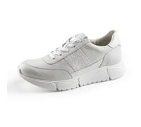 Paul Green Damen SUPER Soft Sneaker mit Wechselfußbett, Frauen Low-Top Sneaker,Wechselfußbett,straßenschuhe,Strassenschuhe,Weiß (White),41 EU / 7.5 UK