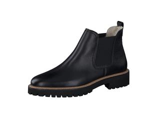 Paul Green Damenschuhe Ankle Boots Schwarz Schwarz - Gr. - 8 UK
