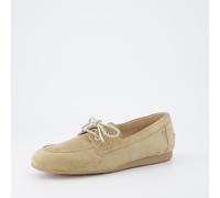Paul Green Damen Riemchenballerina 0080-1136-000 Veloursleder Beige Gr. 37,5 (4,5 UK)