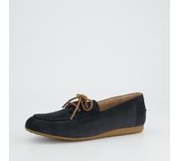 Paul Green Damenschuhe Elegante Schnürer BLAU BLAU - Gr. - 7.5 UK