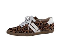 Paul Green Damenschuhe Elegante Schnürer Leopard-Muster - Gr. - 7 UK