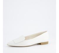 Paul Green Damen, Frauen Riemchenballerinas,Slip-ons,spangenballerinas,Mary-Jane,weiblich,Lady,Ladies,Women's,Woman,Weiss (White/Offwhite),40.5 EU / 7 UK