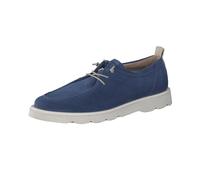 Paul Green Leder-Schnürschuhe in Blau - Größe 39 | Damen Schnuerschuhe