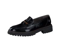 Paul Green Damenschuhe Mokassins Schwarz Schwarz - Gr. - 6 UK