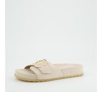 Pantolette PAUL GREEN "Paul Green Pantoletten Veloursleder", Herren, Gr. 36, beige, Veloursleder, Schuhe Pantolette (78414566-36) beige