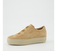 Paul Green 5529-061 Damen Slip On Sneaker Rauleder in braun - Gr. 40
