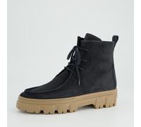 Paul Green Stiefelette Boots blau space Mokassin 5499 für Damen, blau, Gr. 38 EU / 5 UK