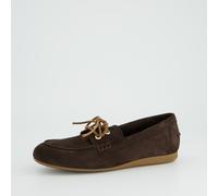 Paul Green Schnürschuhe 1136-050 Damen Veloursleder Mocca Braun Größe 38