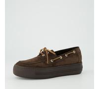 Slipper PAUL GREEN "Paul Green Slipper Veloursleder", Damen, Gr. 40, mocca, Veloursleder, Schuhe Slipper (21224952-40) mocca