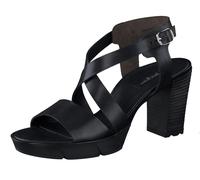 Paul Green Damenschuhe Peeptoe Pumps Schwarz Schwarz - Gr. - 8 UK