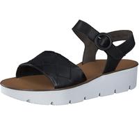Paul Green Damenschuhe Riemchensandalen Schwarz Schwarz - Gr. - 7.5 UK