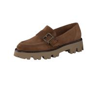 Paul Green Slipper & Mokassin 1050-014, Rauleder, Braun, Damen EU 7/40,5
