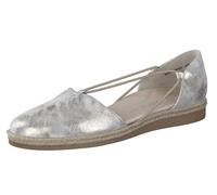 Paul Green Damenschuhe Slipper / Trotteur Silber Metallic Silber Metallic - Gr. - 6 UK