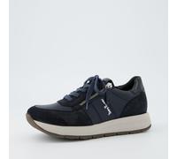 Paul Green Damenschuhe Sneaker low Blau Blau - Gr. - 8 UK