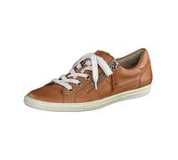 Paul Green Damen Sneaker 0079-4940-050 Cuoio – Glattleder, Plateausohle, Schnürer – Größe 37,5