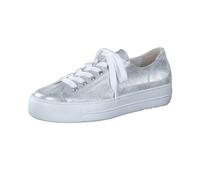 Paul Green Damenschuhe Sneaker low Silber Silber - Gr. - 4 UK