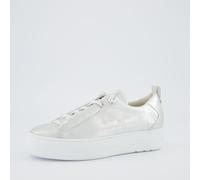 Paul Green Damen Slipper 5317-057 – Leder Metallic Silber (alu) – Größe 37,5 EU