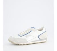 Sneaker PAUL GREEN "Paul Green Sneaker Leder", Damen, Gr. 38,5, weiß (weiß kombi), Leder, Schuhe Sneaker (54951548-38,5) weiß kombi