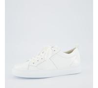 Paul Green Damenschuhe Sportliche Schnürer Weiß Weiß - Gr. - 7.5 UK