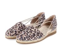 Paul Green Espadrille-Ballerinas - Gr. 42 - Beige - Rauleder
