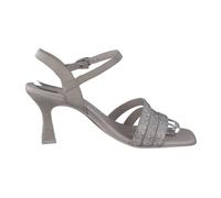Paul Green Damen SUPER Soft Frauen Riemchensandalen,Grau (Stone),40 EU / 6.5 UK