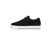 Plateausneaker PAUL GREEN "Paul Green Halbschuhe Leder", Herren, Gr. 38,5, schwarz, Leder, Schuhe Plateausneaker, Topseller (62088427-38,5) schwarz