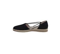 Paul Green Halbschuhe Nubukleder Schwarz/Beige - 40