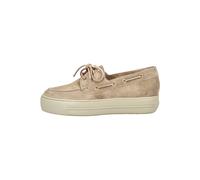 Paul Green Halbschuhe Veloursleder Beige - 42,5