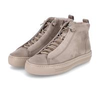 Paul Green High Sneaker - Gr. 37,5 - Taupe - Rauleder