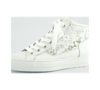 Paul Green HightopWeissMeshLeder für Damen, weiß, Größe 39 EU / 6 UK
